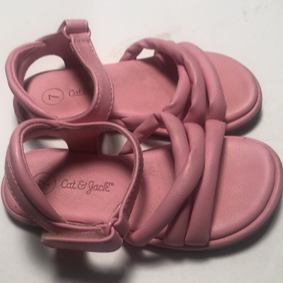 Girls cat & Jack spring pink cat & Jack sandals - Picture 6 of 10